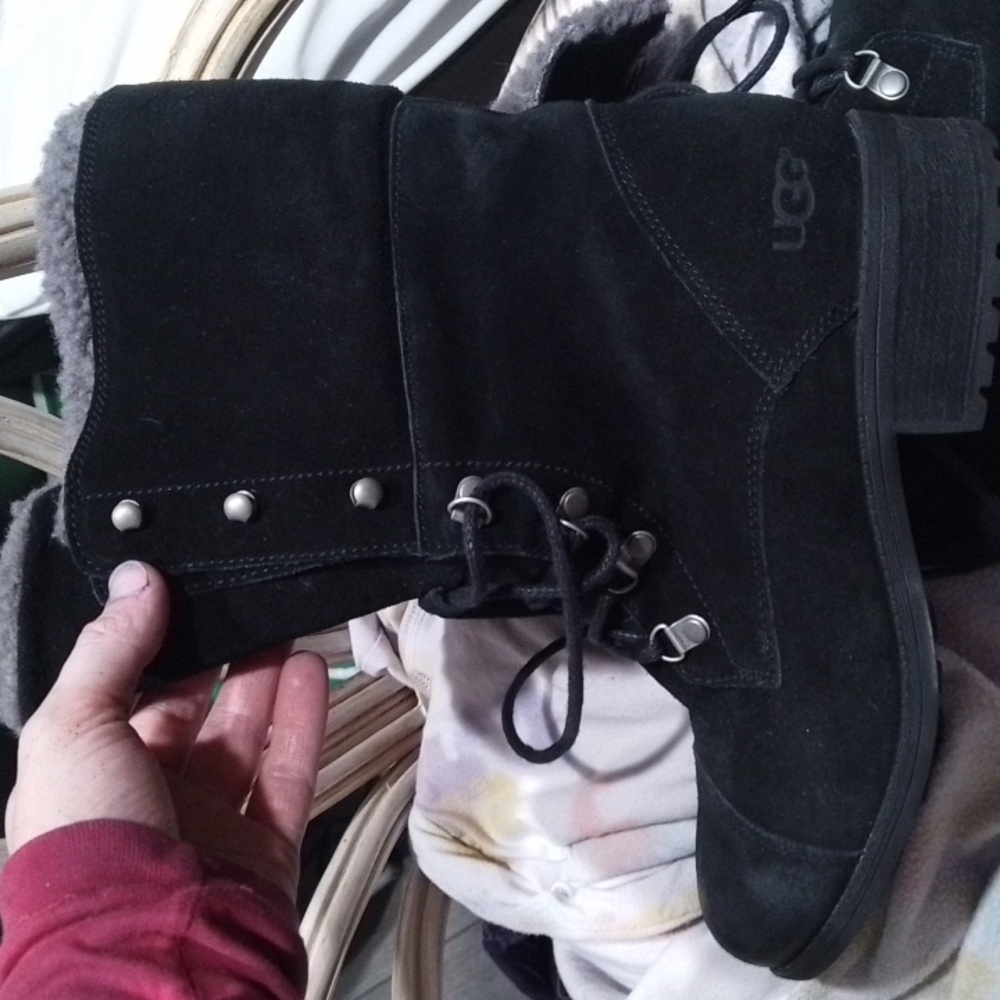 UGG foldover boots! Sz 10